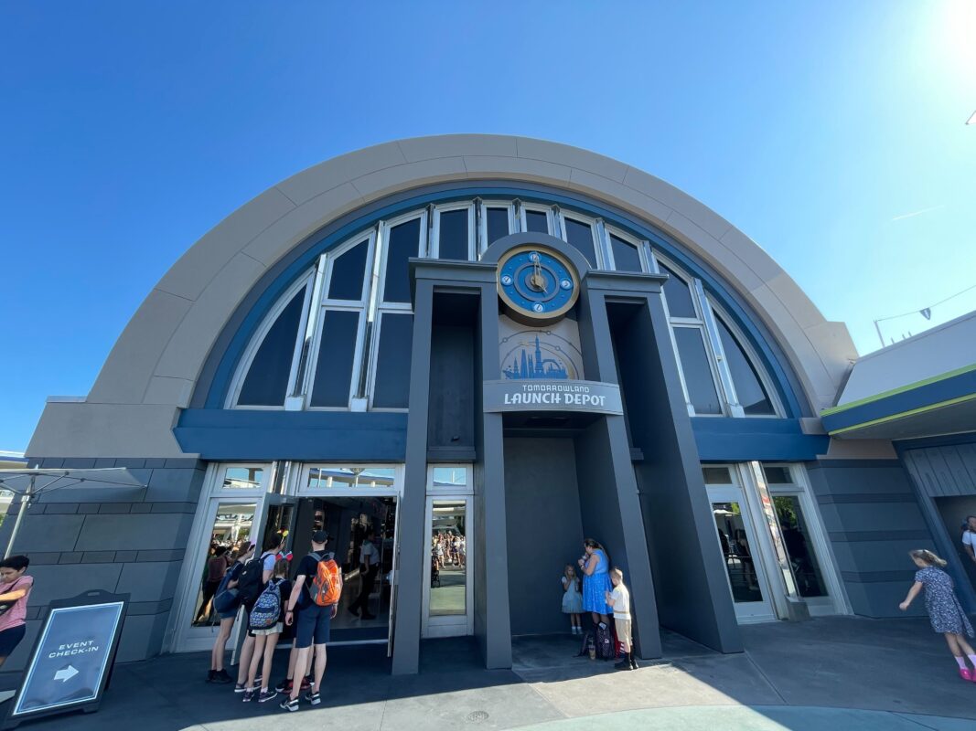TRON Lightcycle Run merchandise and Launch Depot now open to all guests at Magic Kingdom.