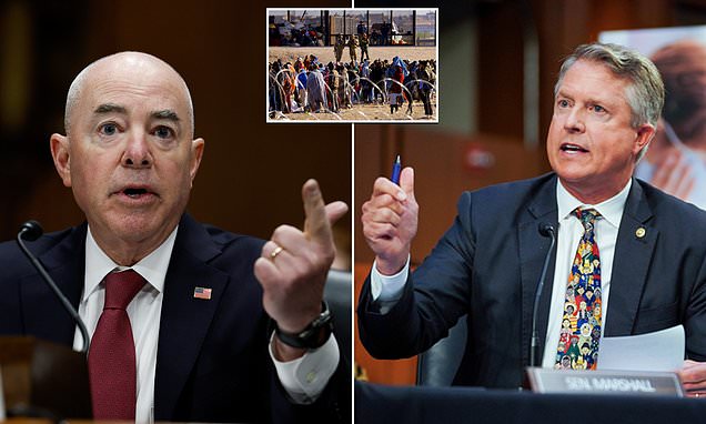 Mayorkas faces intense criticism from Senate and House Republicans over border policies.
