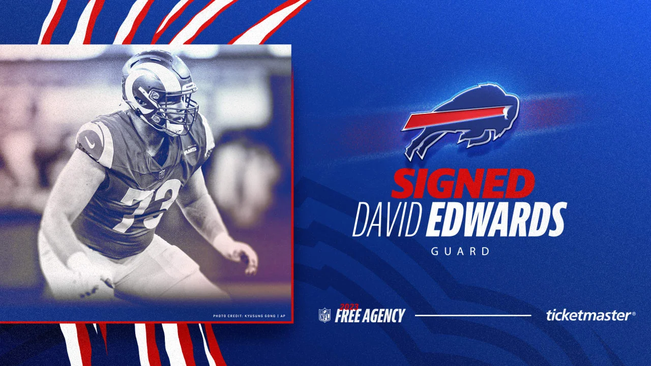 Buffalo Bills add former Rams OL David Edwards on one-year deal
