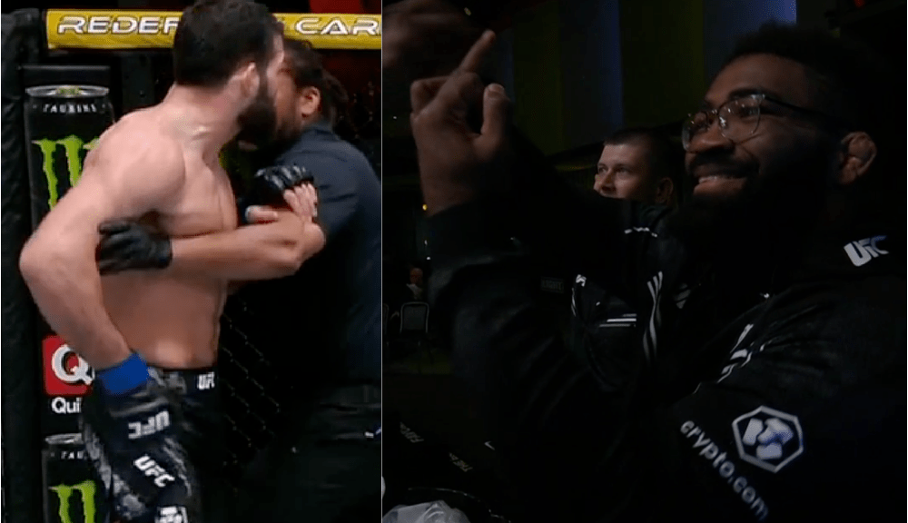 Featured image for "Nassourdine Imavov Dominates Roman Dolidze, Exchanges Words with Chris Curtis at UFC Fight Night 235"