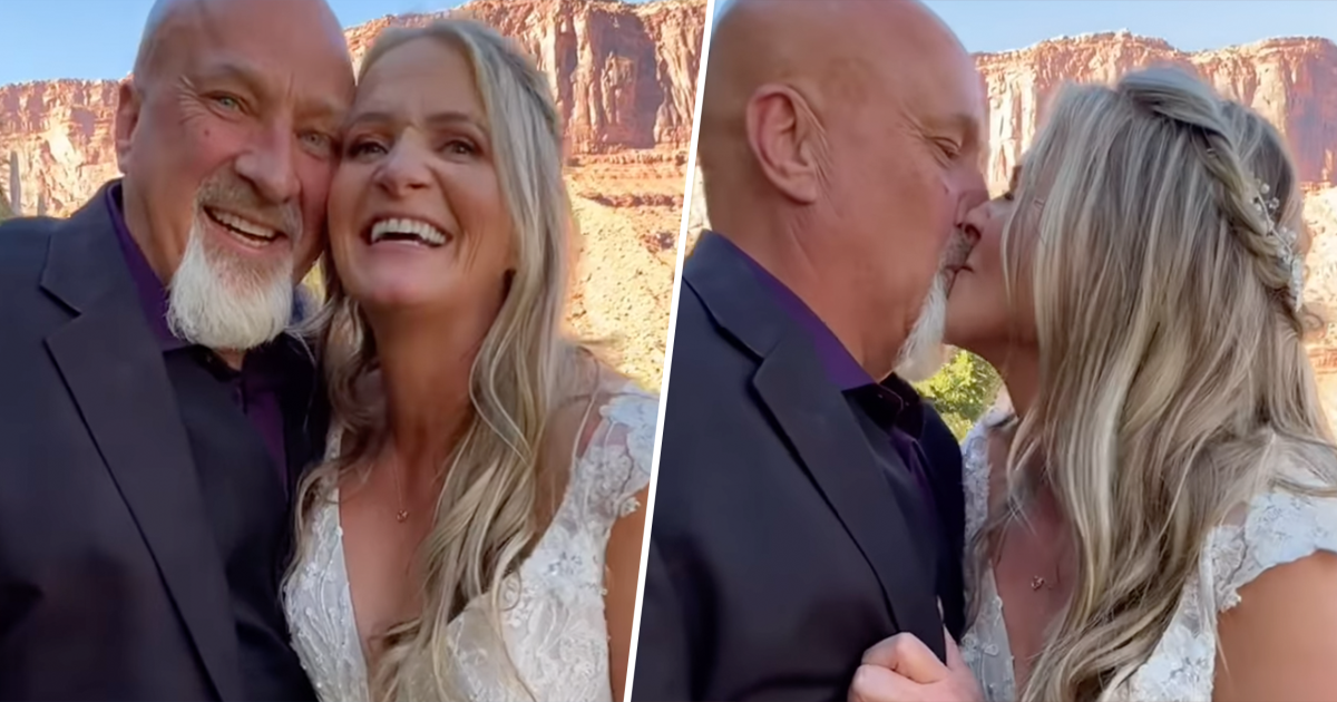 Featured image for 'Sister Wives' Star Christine Brown Ties the Knot with David Woolley in Utah