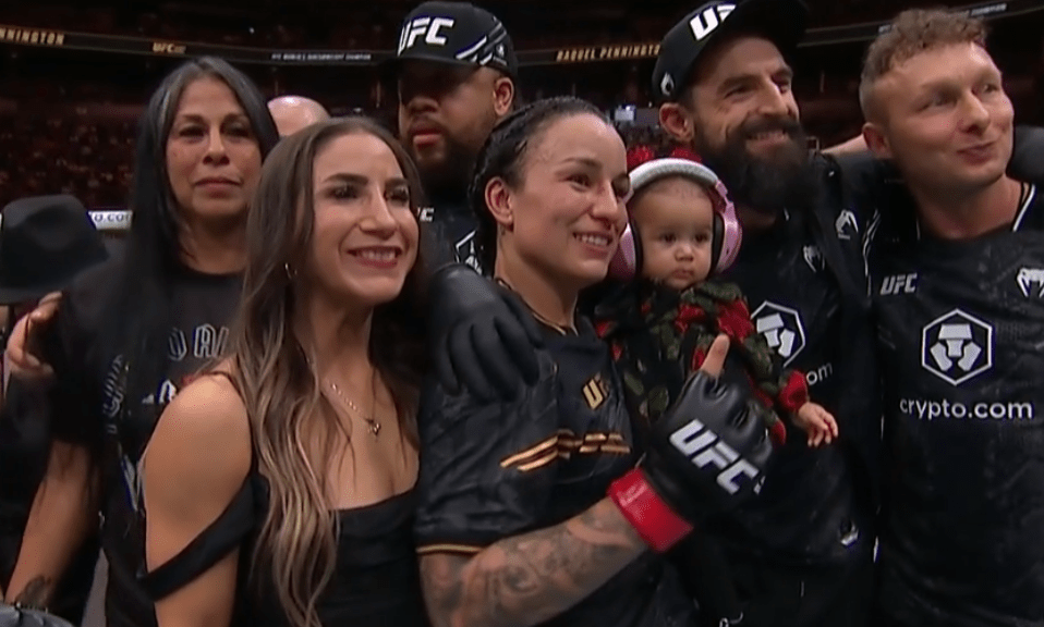 Featured image for "Raquel Pennington Claims Vacant Title with Clinch-heavy Victory at UFC 297"
