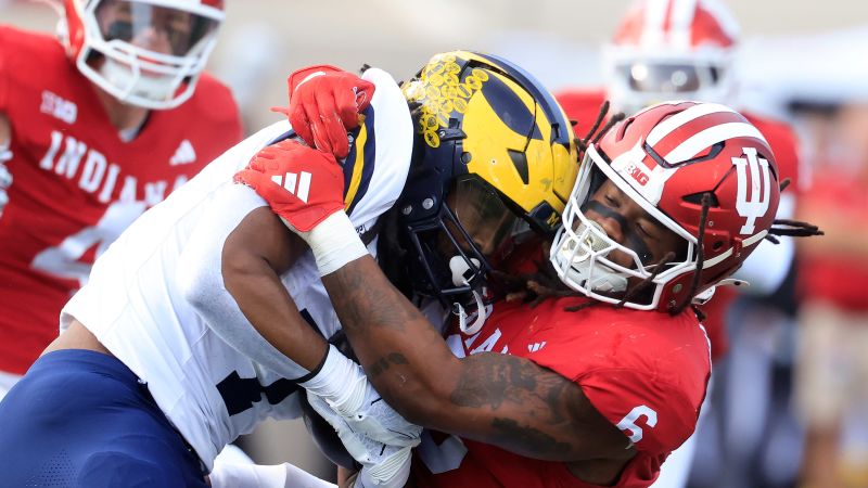 Big Ten Teams Shine as Georgia Slips in Latest CFP Rankings