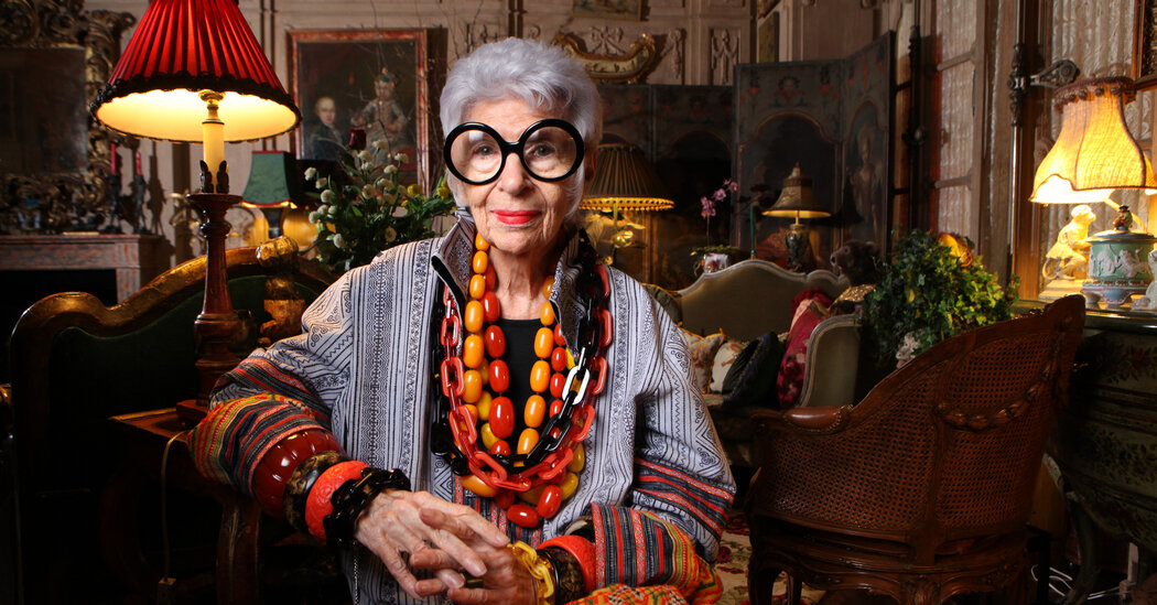 Featured image for "Fashion Icon Iris Apfel, 102, Passes Away"