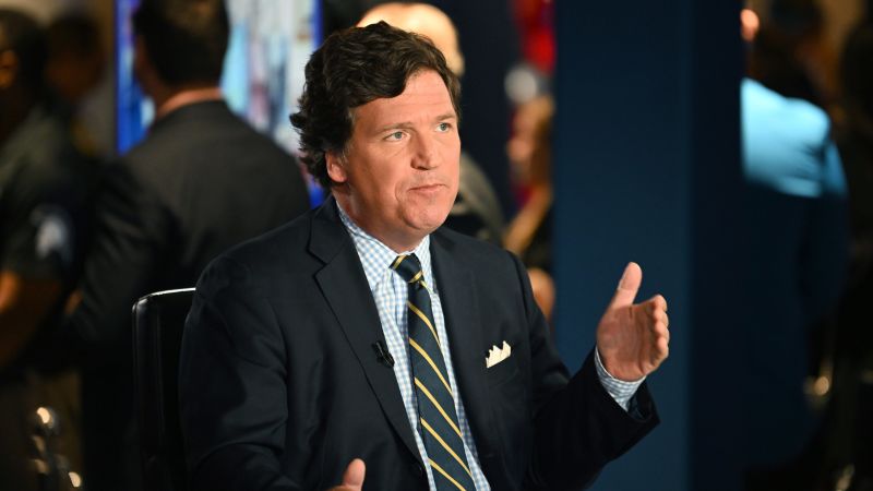 Tucker Carlson pivots to Twitter for show relaunch after Fox News controversy.