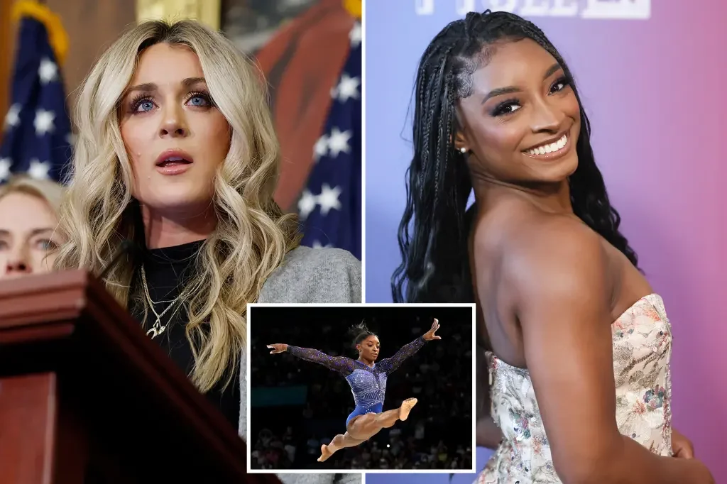 Clash Between Simone Biles and Riley Gaines Over Trans Athletes Sparks Controversy