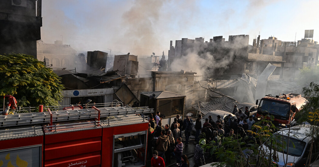 Israeli Airstrikes Intensify Across Syria and Lebanon Amid Rising Tensions