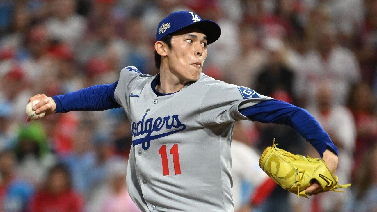 Featured image for Dodgers' Roki Sasaki Shines in Playoff Revival and World Series Hopes