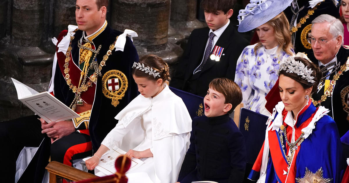 Royal Children steal the show at King Charles' Coronation.