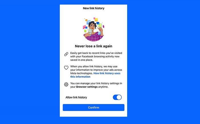 Featured image for "Facebook Introduces 'Link History' Feature Amid Privacy Tracking Concerns"