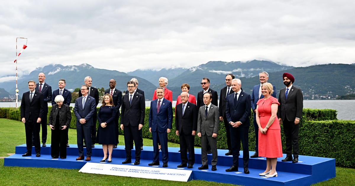 G7 Nears Agreement on Using Frozen Russian Assets to Fund Ukraine