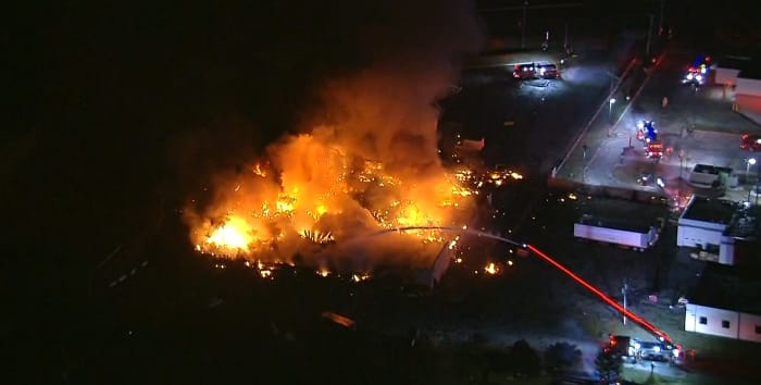 Featured image for "Fiery Explosions: Industrial Fire and Multiple Blasts Rock Clinton Township"