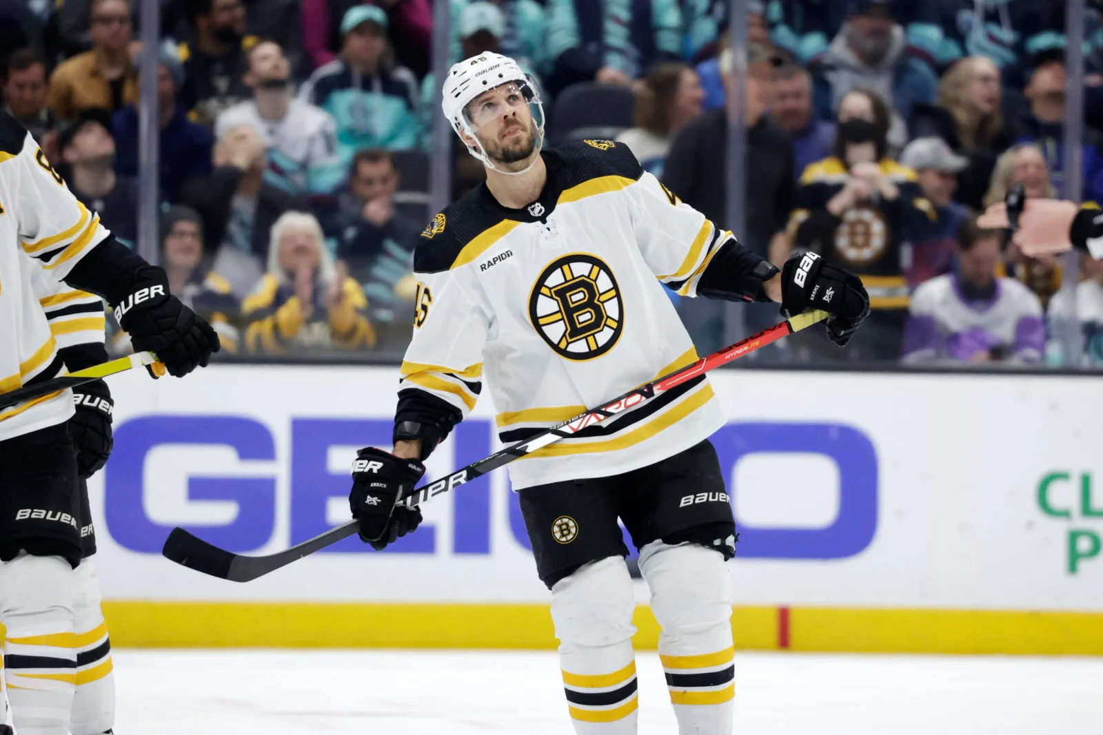 Bruins' Krejci's Game 4 Status Uncertain Against Panthers.