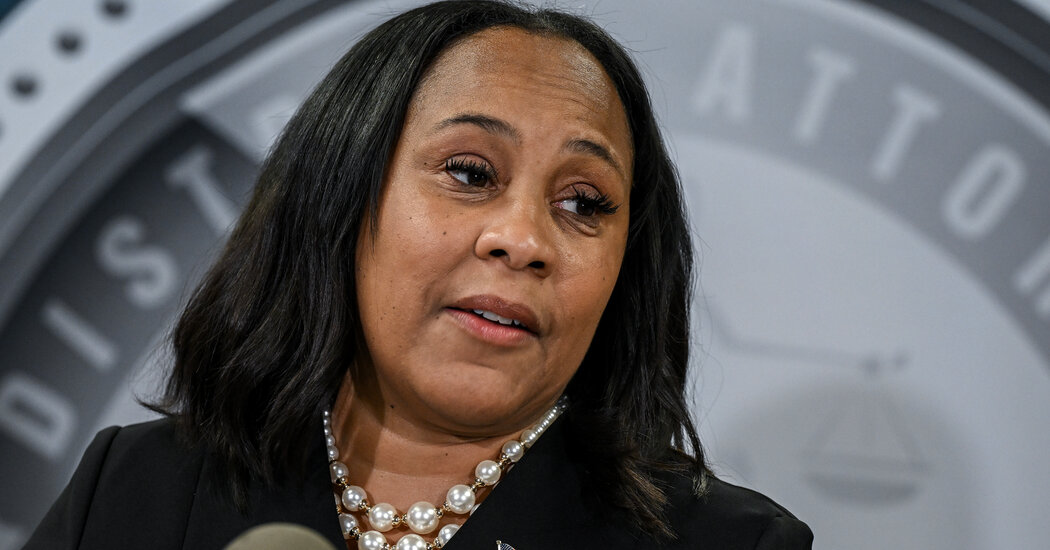 "Trump's Legal Team Seeks Disqualification of Fani Willis Amid Allegations"