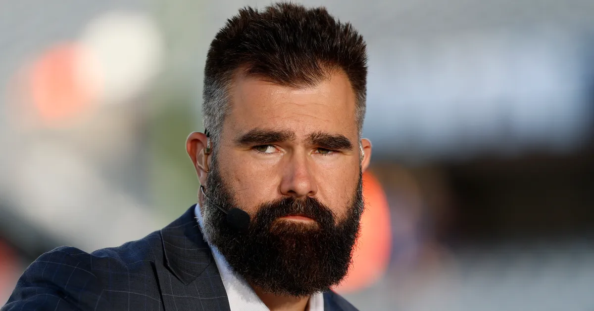 Featured image for Jason Kelce and Carlos Santana Deny Criticisms of Bad Bunny Super Bowl Performance