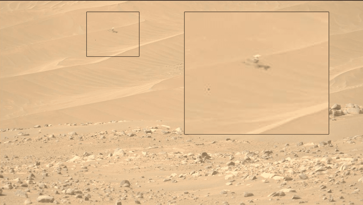 "Perseverance Rover Discovers Damaged Ingenuity Helicopter on Mars"