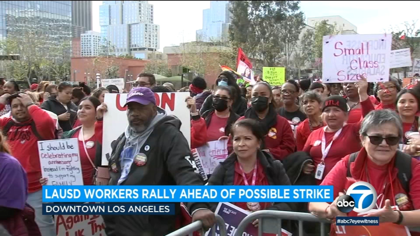 LAUSD Braces for Potential 3-Day Teacher Union Strike and School Closures