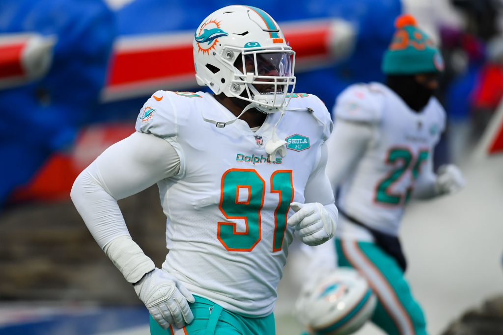 "Dolphins Cut Ties with DE Emmanuel Ogbah"