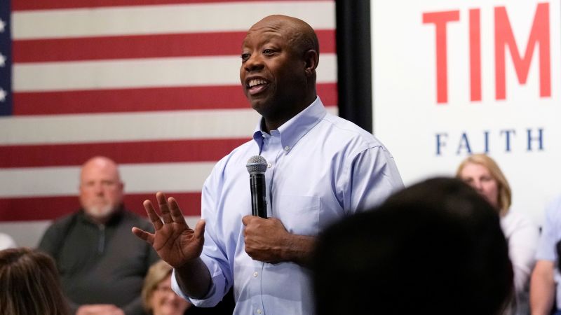 Sen. Tim Scott announces presidential bid with $6 million ad campaign in key primary states.