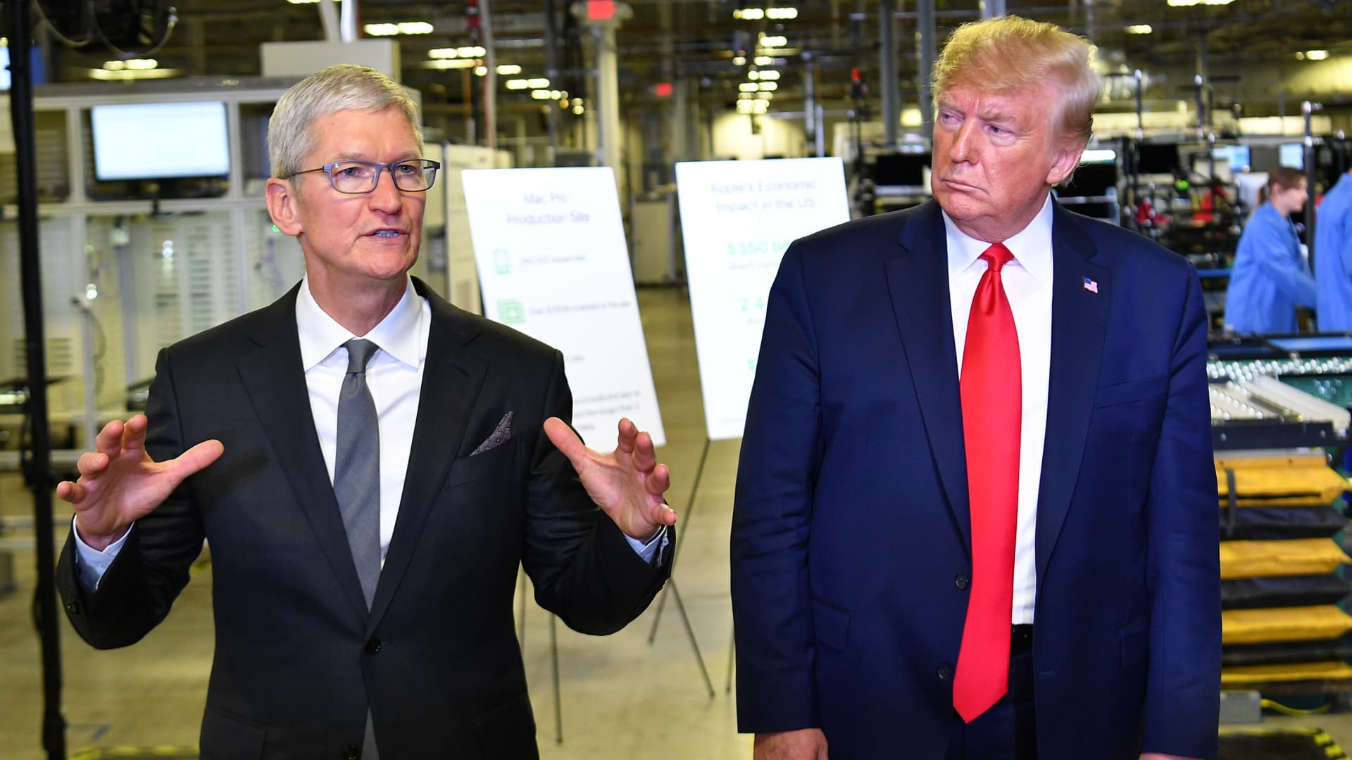 Tim Cook and Trump to Announce $100 Billion Apple Investment in the U.S.