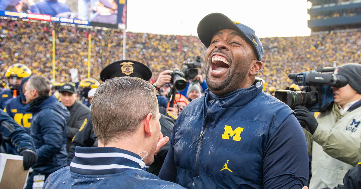 "Jim Harbaugh's Return to the Sideline: Key Quotes and Excitement Surrounding Michigan's Big Ten Championship"