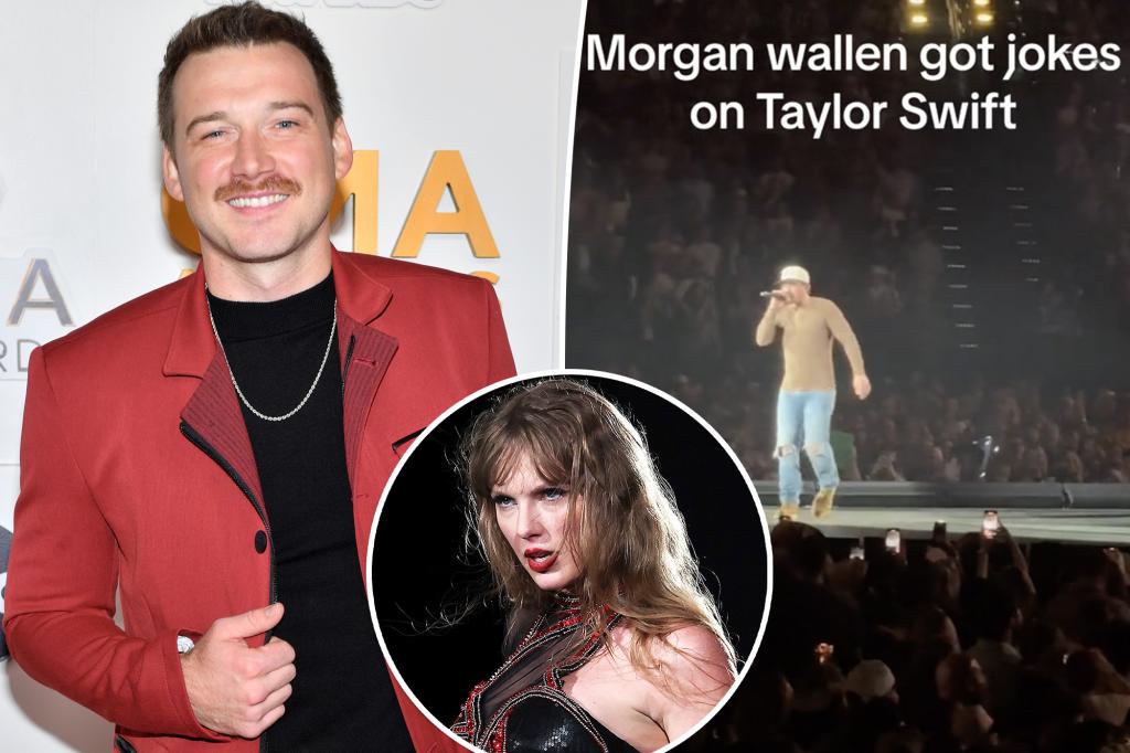 "Morgan Wallen Defends Taylor Swift Against Booing Fans"