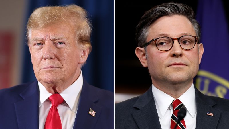 "Trump and Speaker Johnson's Alliance Strengthens Amid Republican Revolt"