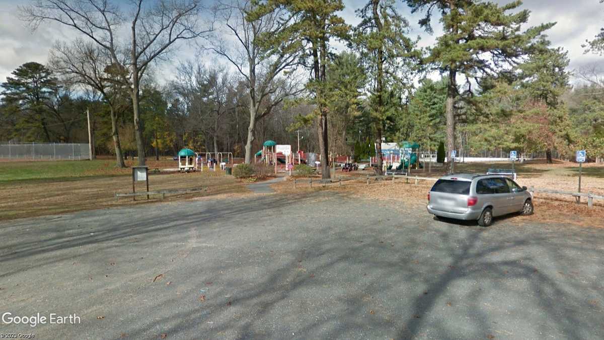 Playground slides in Longmeadow, Mass. burned by acid, injuring children.