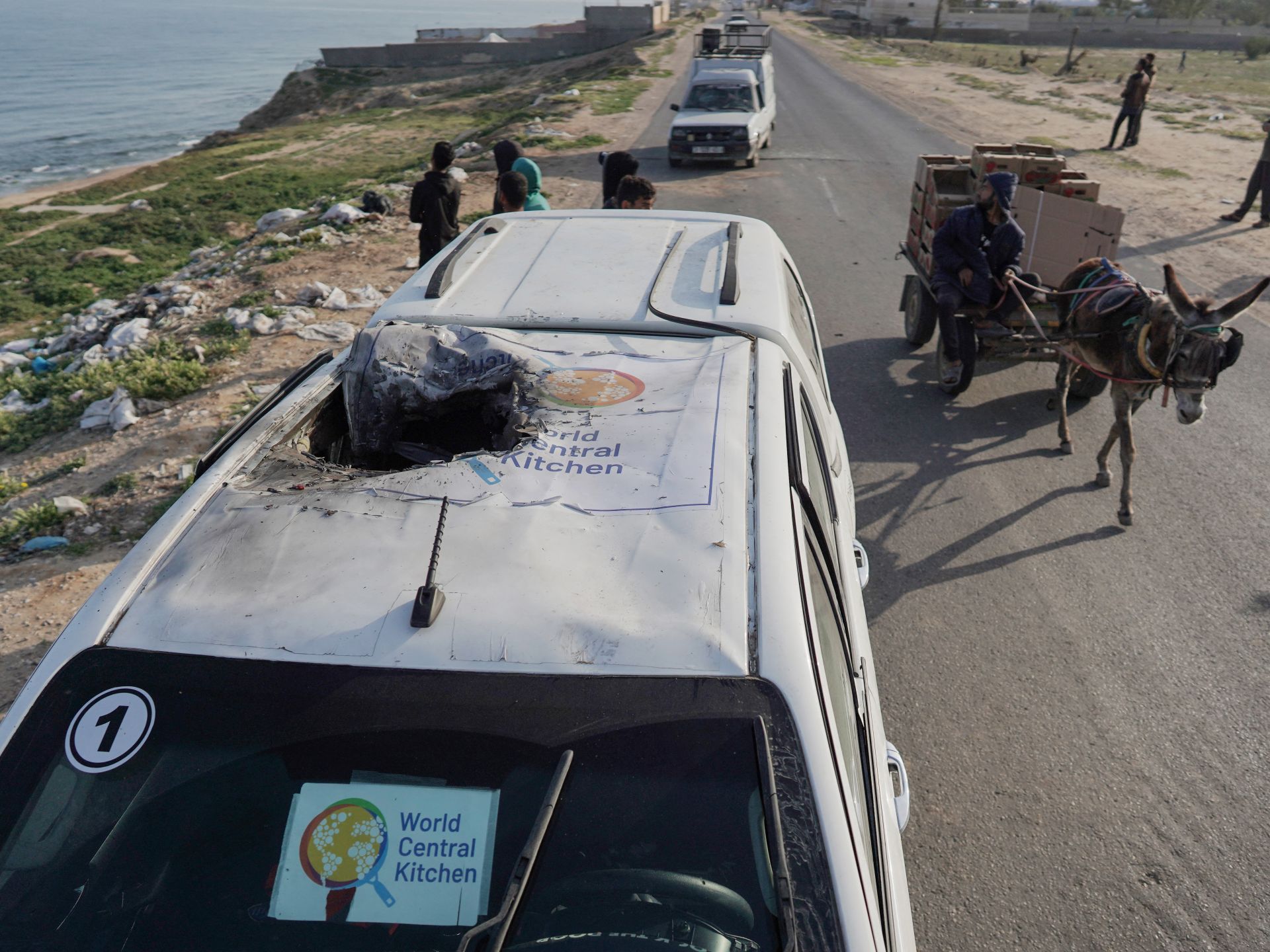 "Controversy Surrounds Israeli Strike on World Central Kitchen Convoy in Gaza"