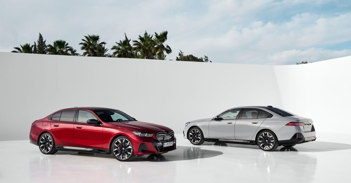 Featured image for BMW's Electric 5 Series Sedan Boasts Impressive Range and Power.