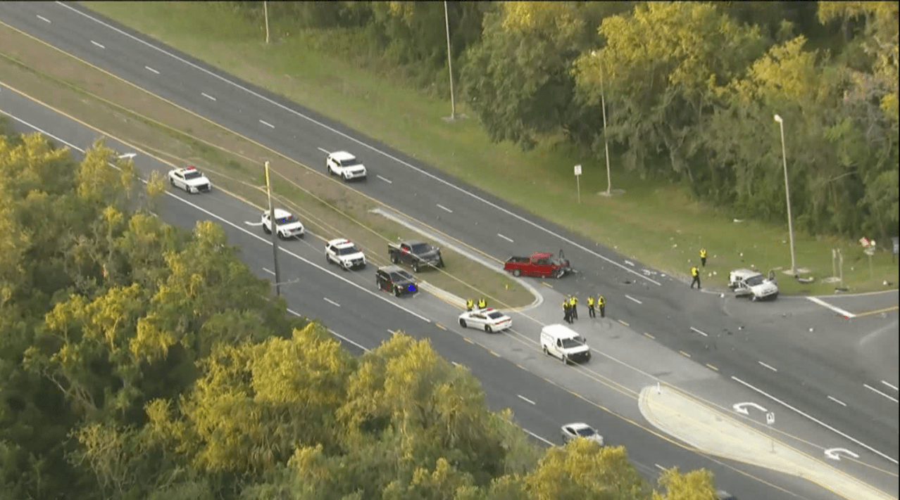 Double fatal crash on SR-60 in Polk County injures high school students.