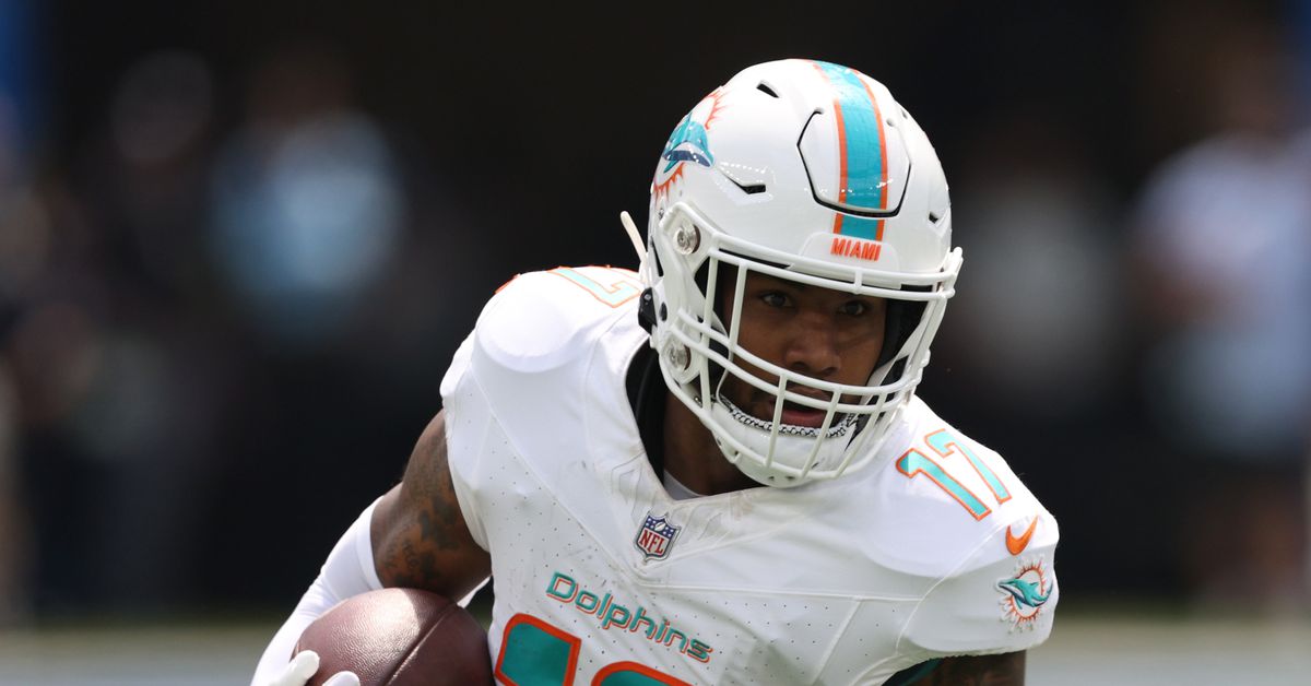 "Injury Updates: Waddle, Ahmed Absent from Dolphins Practice Ahead of Broncos Matchup"