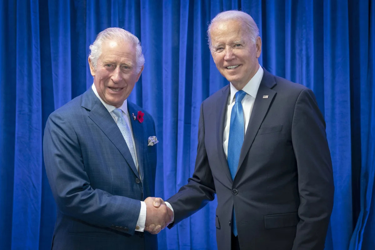 "Ukraine, Environment, and Diplomacy: Biden's Agenda with UK Politicians and Royalty"