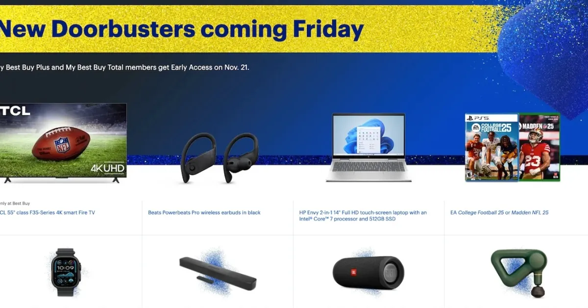 Featured image for Best Buy's Black Friday Bonanza: Top Deals on Tech and More