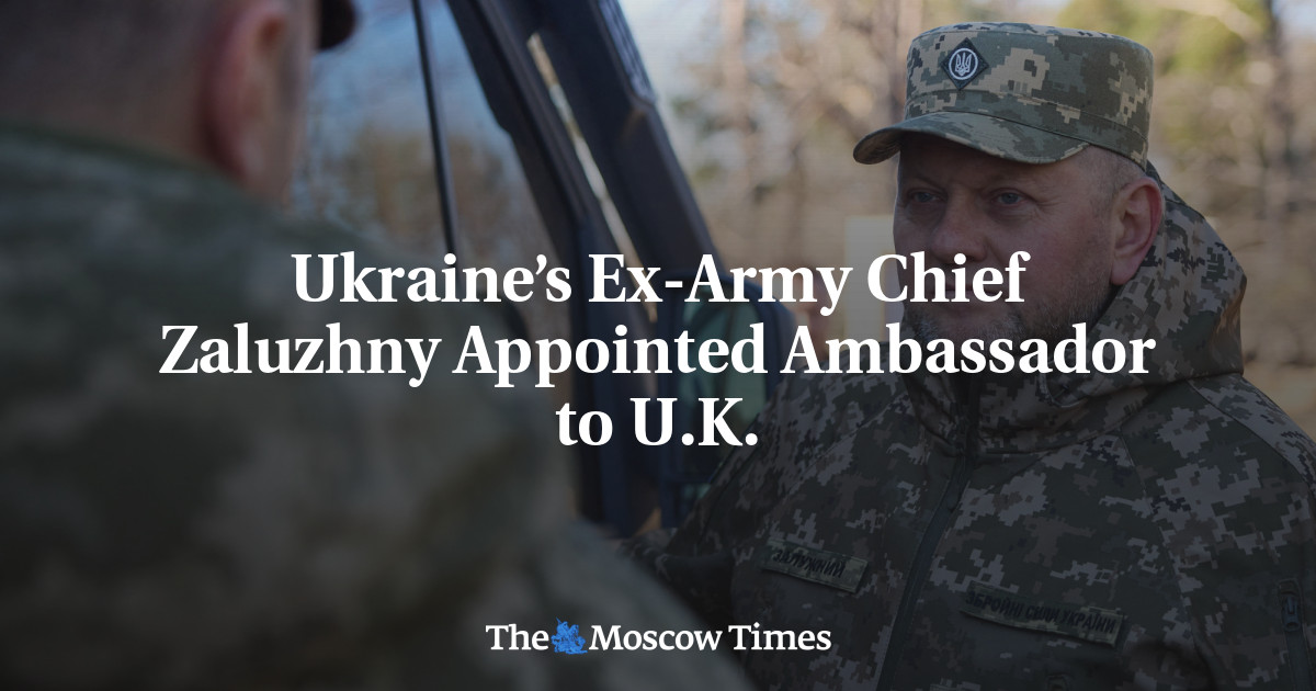 Featured image for Zelensky Appoints Former Army Chief Zaluzhny as Ukraine's Ambassador to U.K.