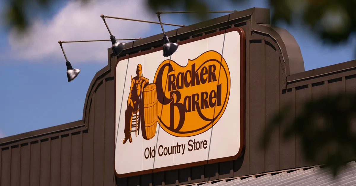 Featured image for Cracker Barrel Revamps Logo and Menu Amid Conservative Backlash