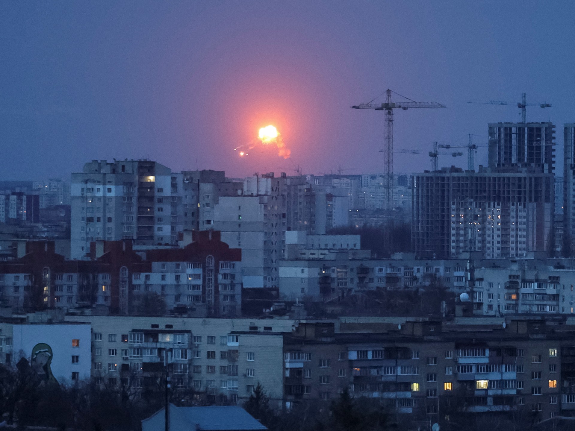"Russia Launches Massive Airstrike on Ukrainian Cities Amid Escalating Tensions"