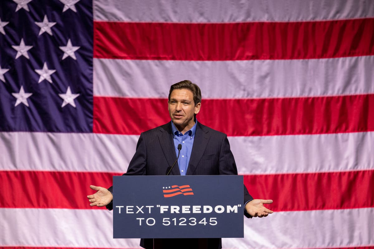 Ron DeSantis Faces Heckler and Fires Back on Campaign Trail.