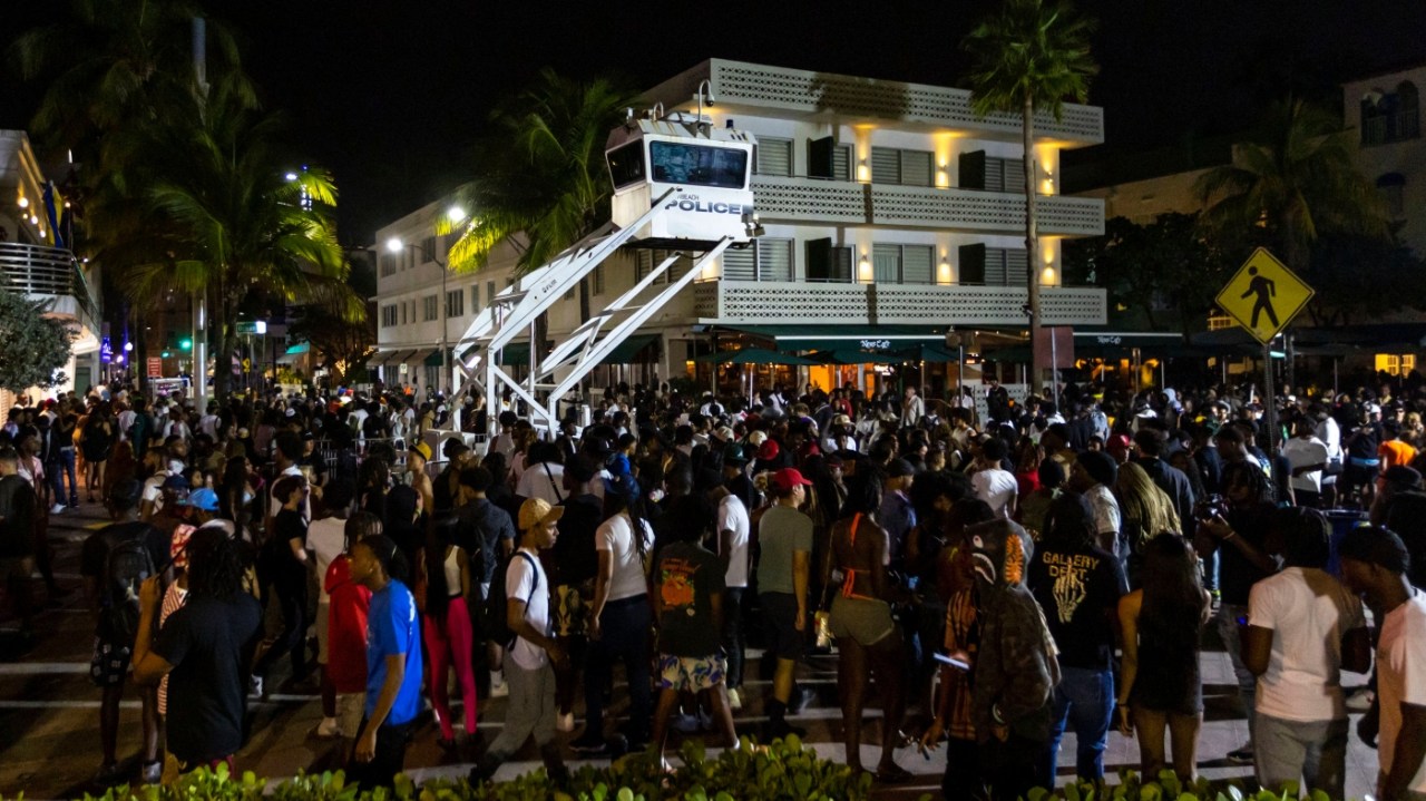 Miami Beach Implements Spring Break Curfew After Fatal Shootings.