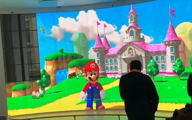 "Nintendo NY unveils impressive new screen technology"