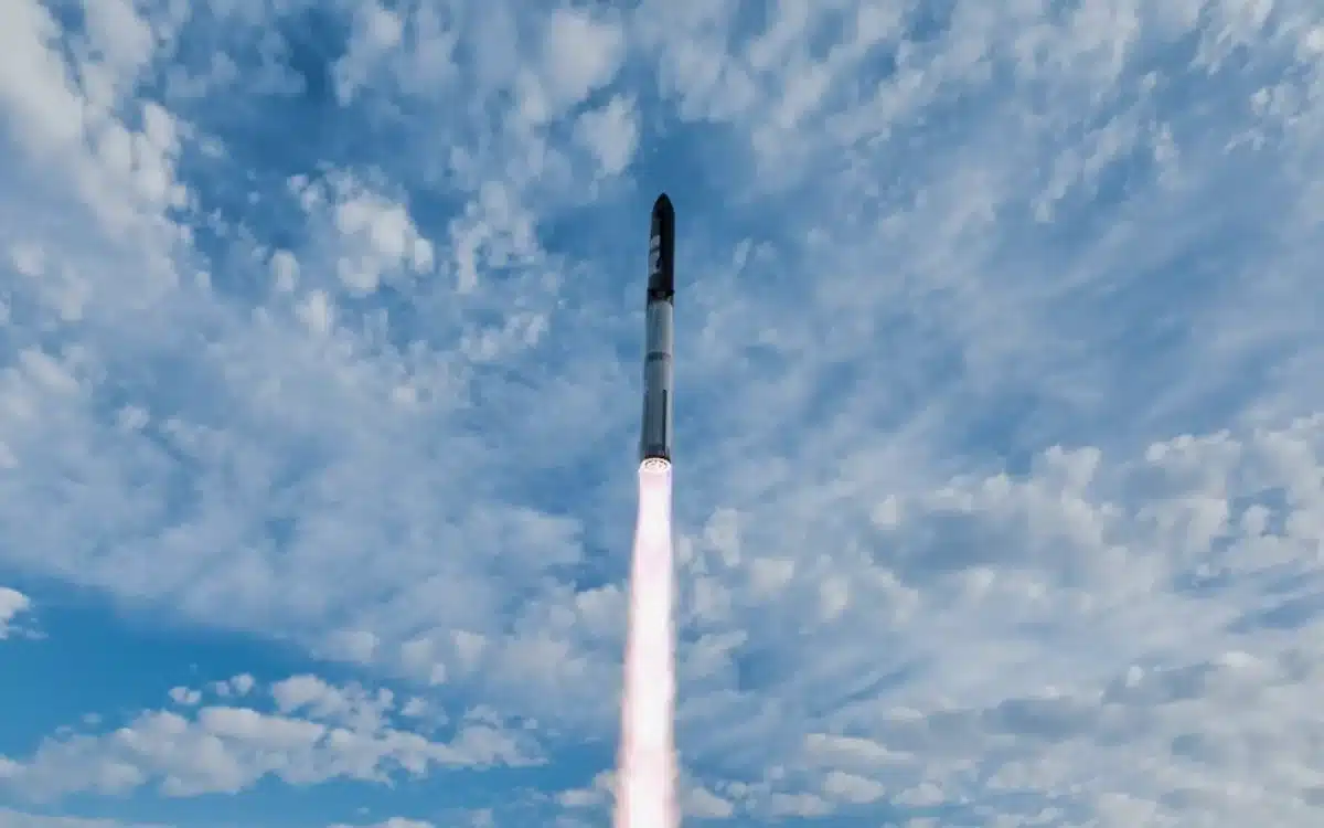 "SpaceX's Starship Rocket: Capturing Shockwaves and Progress for Moon Landing Plans"