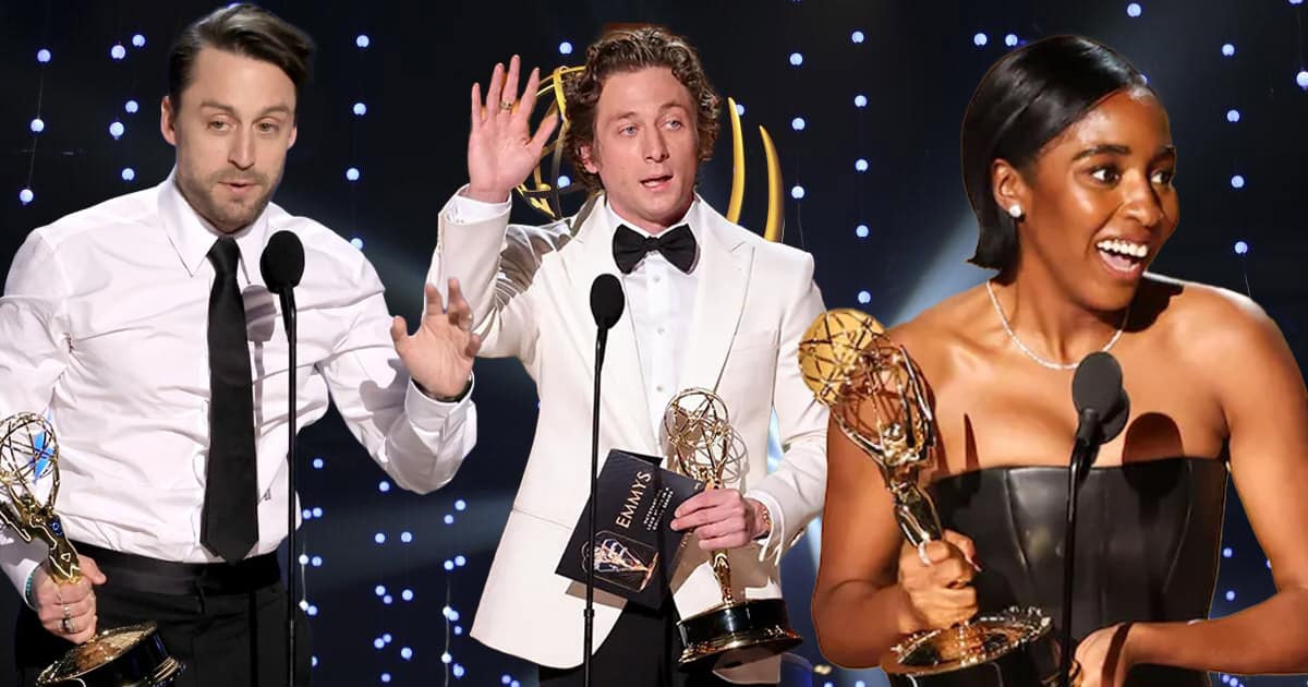 Featured image for "Succession Sweeps 2023 Emmys with Multiple Wins and Historic Achievements"