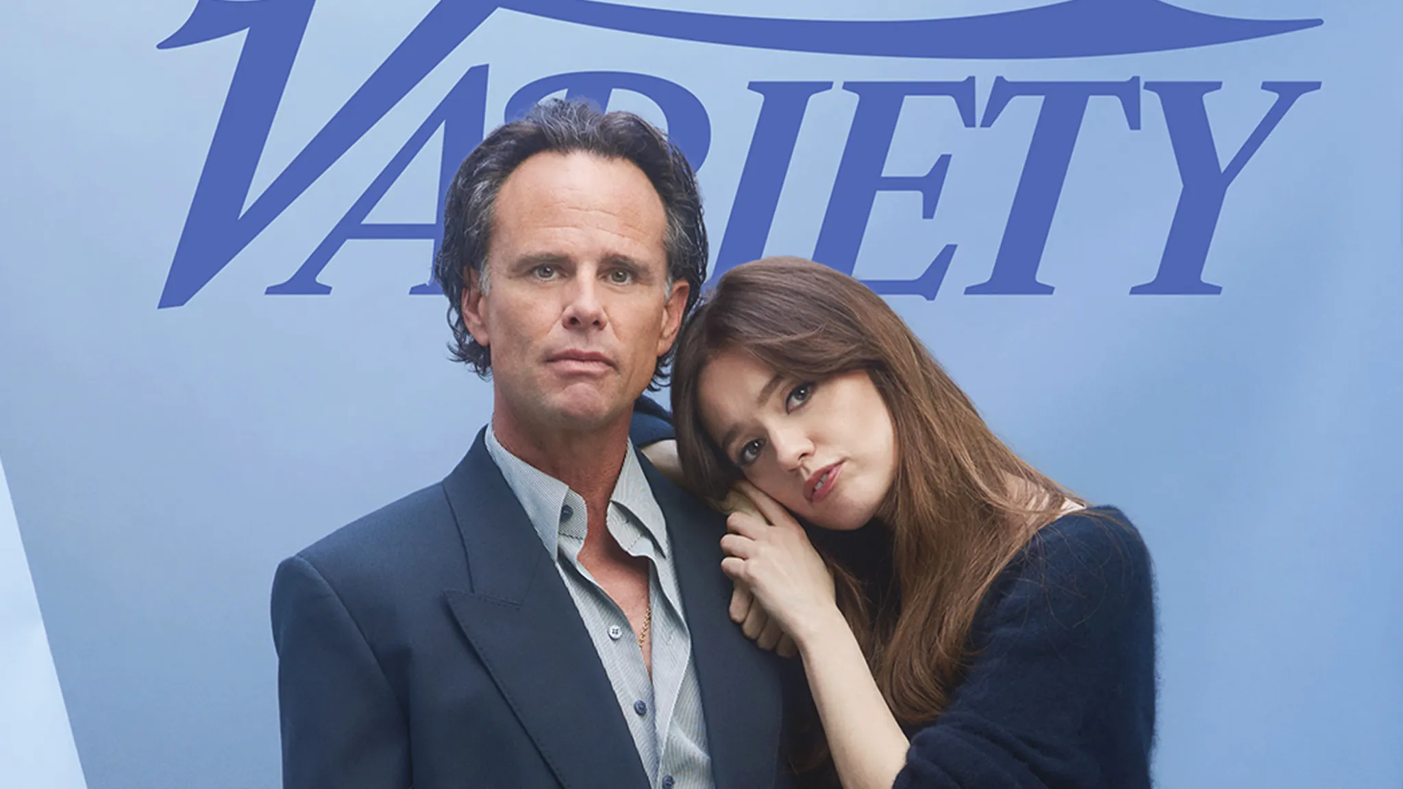 Featured image for Walton Goggins and Aimee Lou Wood Deny Feud, Share White Lotus Insights