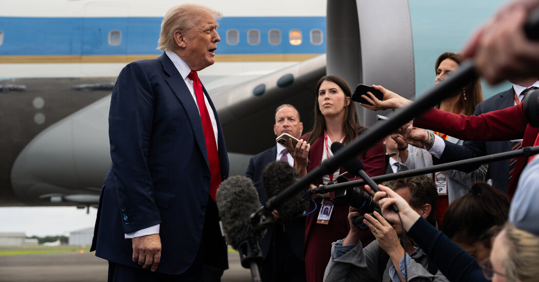 Featured image for Trump's Scotland Visit Sparks Mixed Reactions Amid Golf and Politics