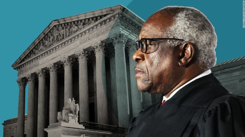 Featured image for Clarence Thomas' Luxury Trips Paid for by GOP Megadonor Raise Conflict of Interest Concerns