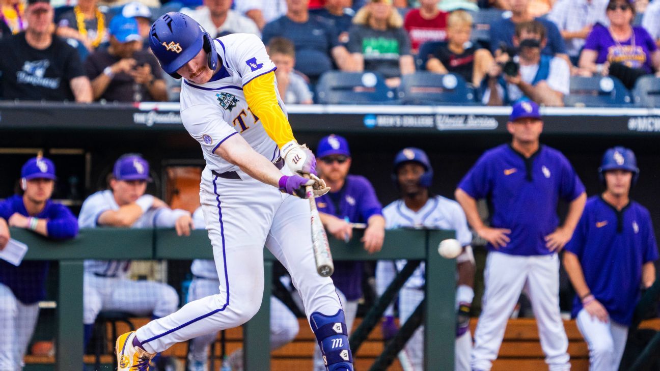 Featured image for LSU Advances to College World Series Finals After Dramatic Comeback