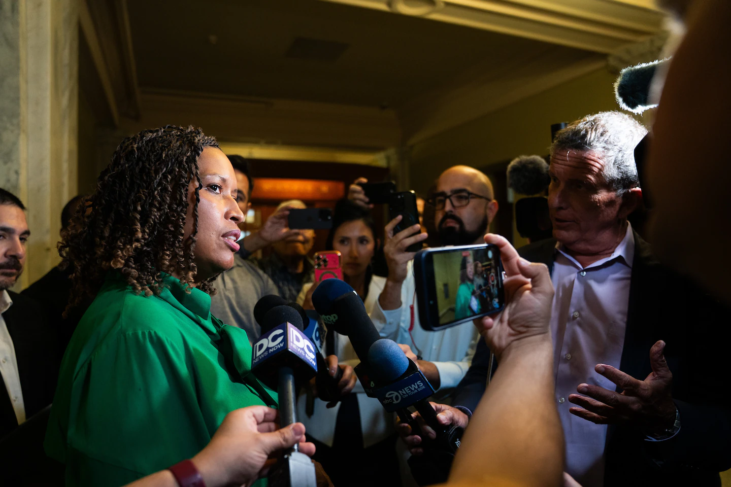 Featured image for Trump Threatens Federal Action Over D.C. ICE Dispute and Crime Crackdown