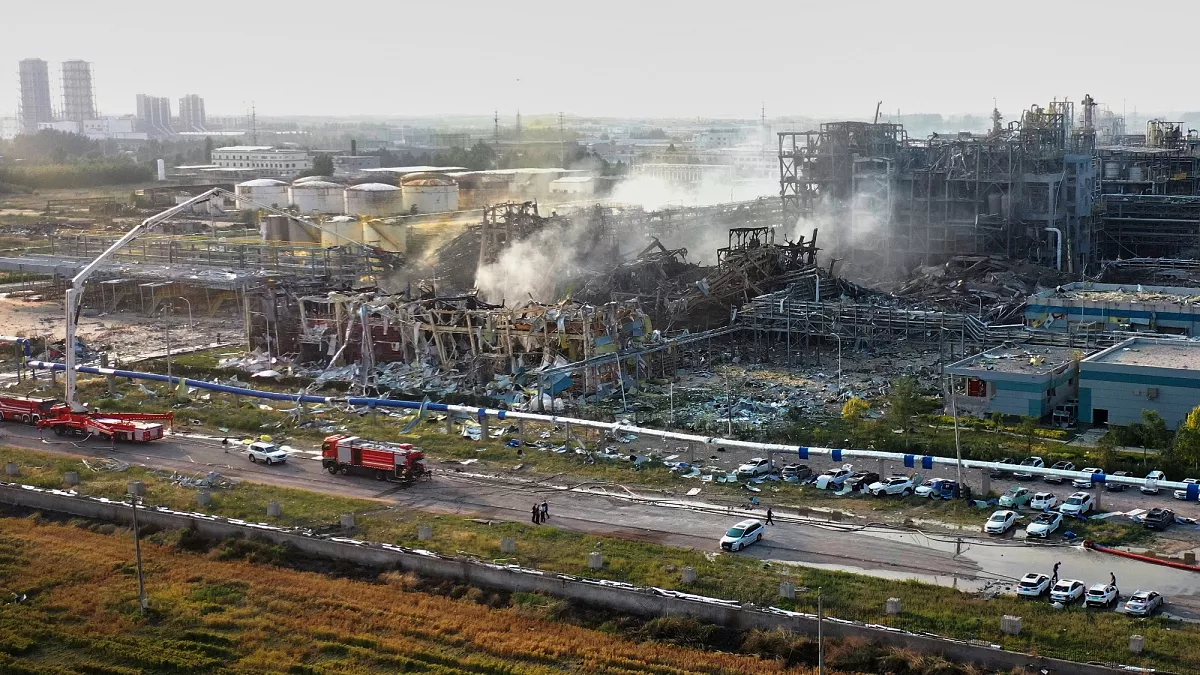 Featured image for Chemical Plant Explosion in China Causes Multiple Deaths and Injuries