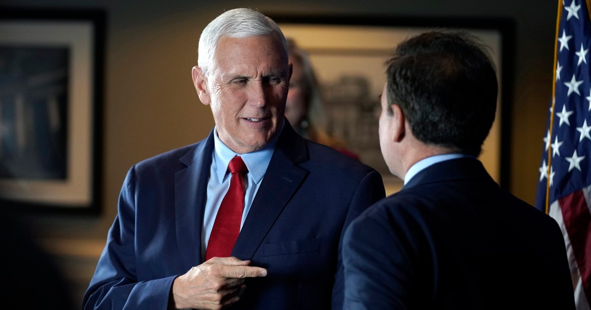 Pence refuses to apologize for homophobic joke about Buttigieg.