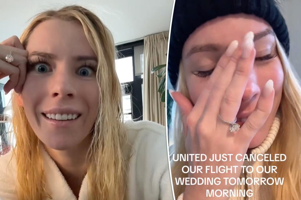 Featured image for "Bride's Wedding Day Flight Canceled in Alaska Airlines Disaster"